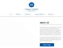 Tablet Screenshot of hurleyanddavies.co.uk